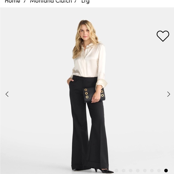 Hammitt Black and Gold Snakeskin Crossbody Bag - Picture 14 of 16